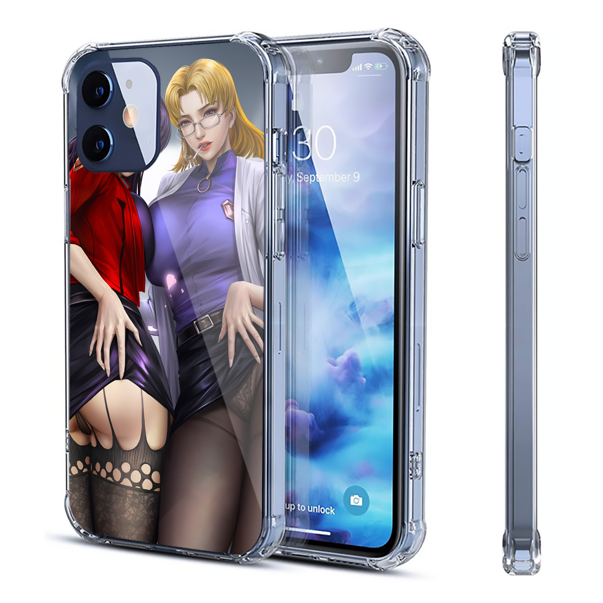 （画像用） EVA 新世紀エヴァンゲリオン 【iPhone 12シリーズ対応】透明スマホケース（クリアソフトケース）